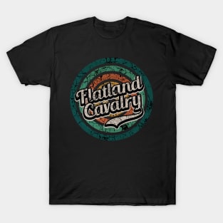 Flatland Cavalry // Retro Circle Crack Vintage T-Shirt